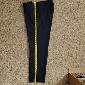 Haggar Straight Fit Navy Blue Golf/Dress Pants